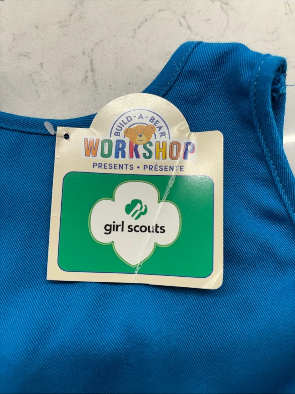 Build a Bear BABW Girl Scout Daisy Smock & Pink Hooded Shirt